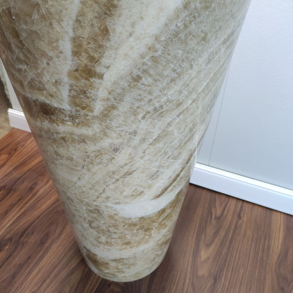 Раковина напольная из оникса Sunset ON-01347 (45*45*90 см)