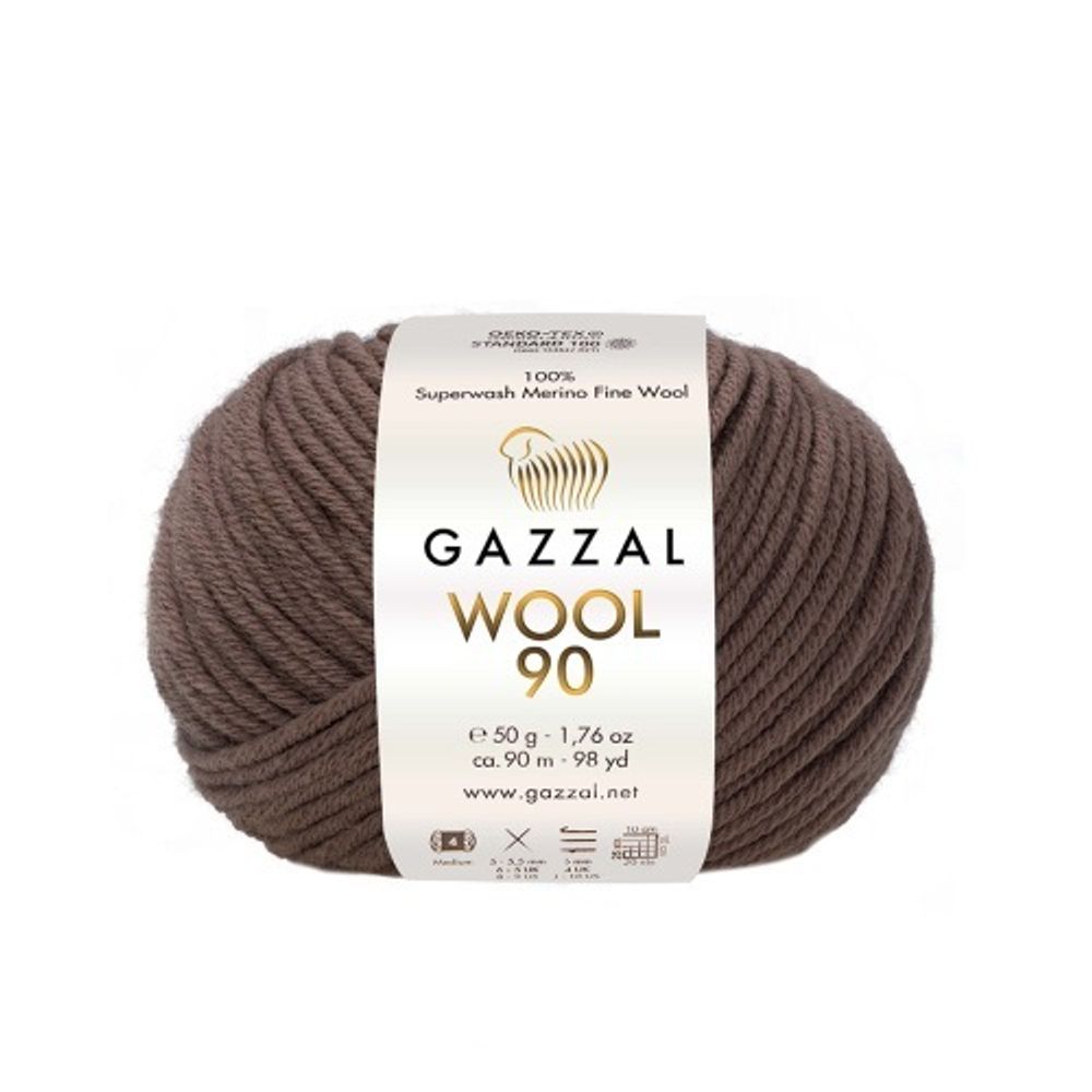 100% Меринос Gazzal арт. Wool 90 (3661)