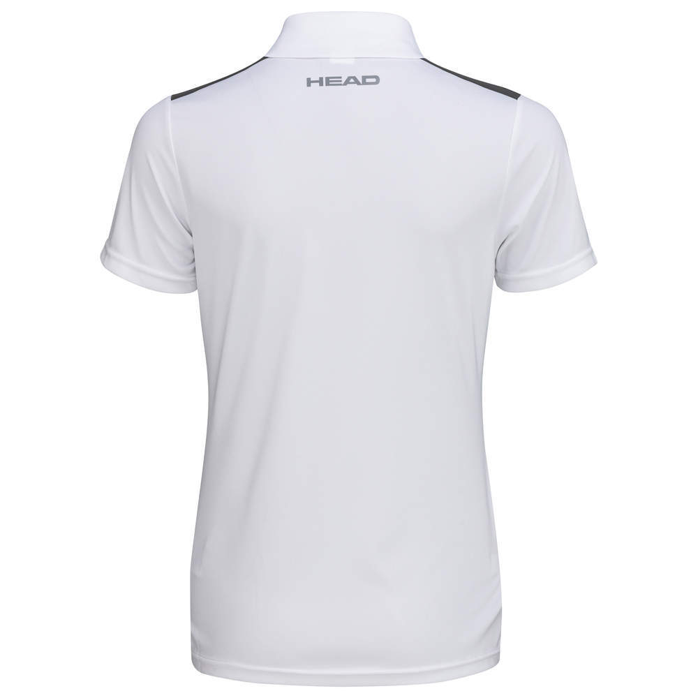 Женское поло Head Club 22 Tech Polo Shirt W - white/dark blue
