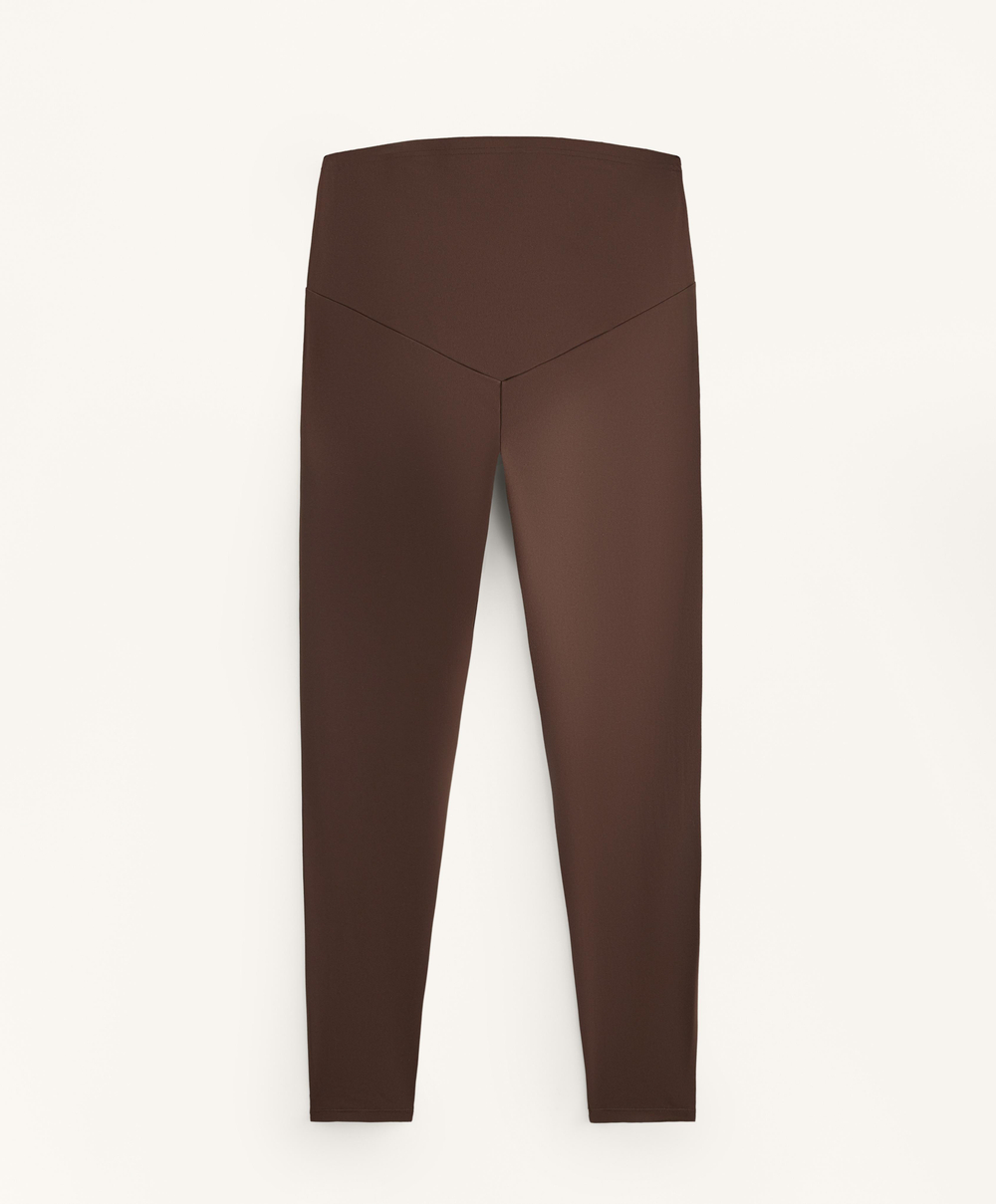 OYSHO Удобные легинсы для будущих мам, коричневый