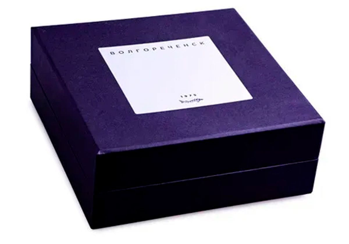 Подарочная шкатулка с черной икрой Premium, 500г