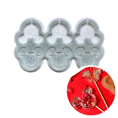 Форма для леденцов "Погремушка Маус" 5,5 см