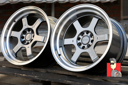 Комплект дисков Rays TE37V 16x8/9 et35/25 4x98/4x100