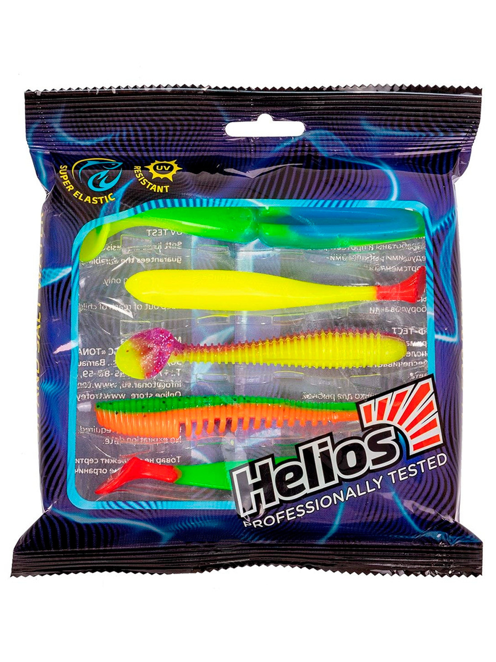 Набор приманок Helios Большая рыба 5шт/упак SET#3 (HS-PBF-SET3)