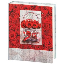 Фотоальбом Image Art IA-200PP серия 385 Цветы термосварка 50 листов 200 фотографий размер 10х15 | Image Art