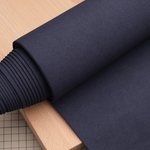 Микрофибра 0,7 мм а-ля велюр, цвет темно-синий, лист 140*50 см