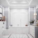 Смеситель для раковины высокий ATICA 7510