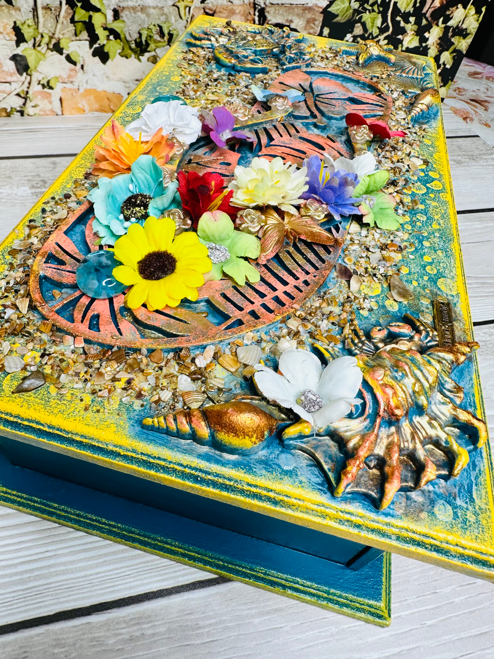 Шкатулка-комод "Мальдивы"