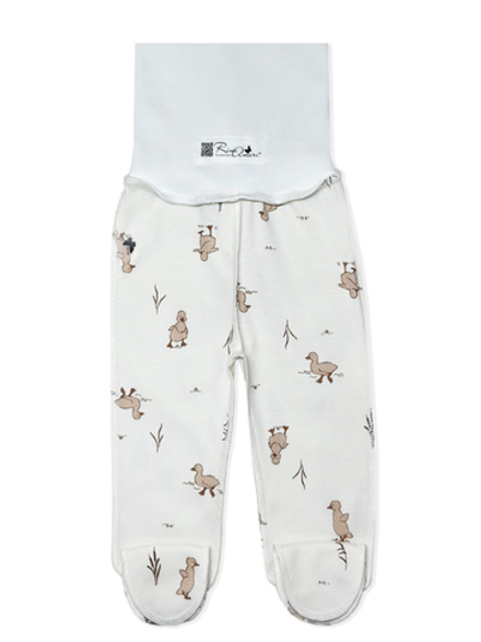 Ползунки швы наружу Утята Экрю RinaAmari