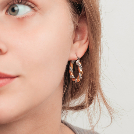 Серьги Fiore Luna 3 в 1 AWE2455-D