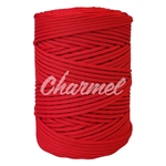 Red polyester cord 4 mm