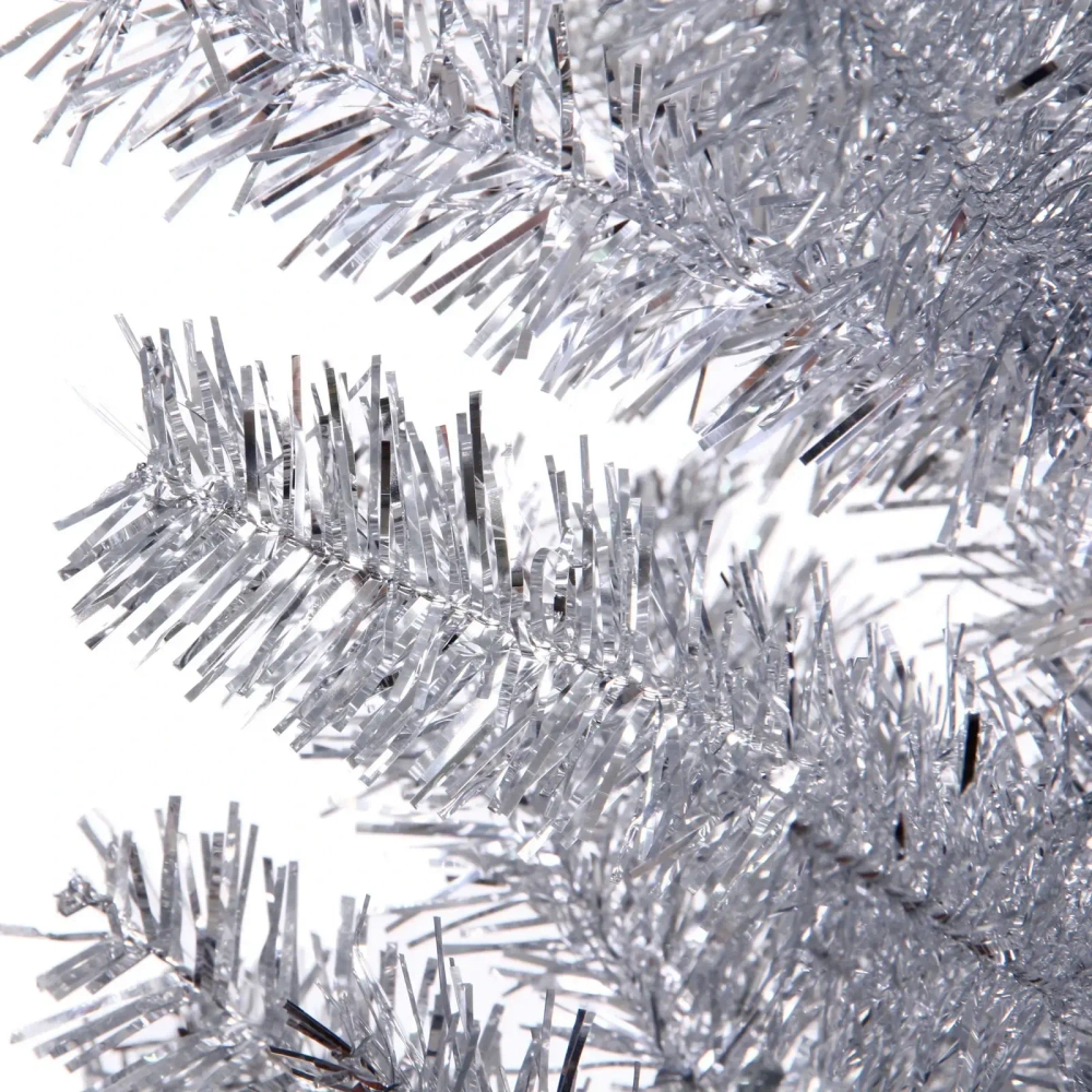 Елка «Сказочное мерцание» 120 см, ПВХ (200 веток), Серебро