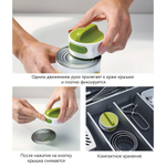 Нож консервный can-do™, бело-зеленый