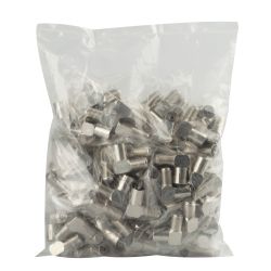 Переходник ЭРА R-A03 гнездо F-гнездо TV угловой