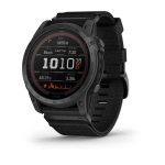 Смарт-часы GARMIN TACTIX 7 PRO Ballistics, Solar, с текстильным ремешком, черный, 010-02704-21