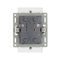 Механизм электрической розетки SCT-MEUD-PL-WH (250V, 16A) (Arlight, -) 043764