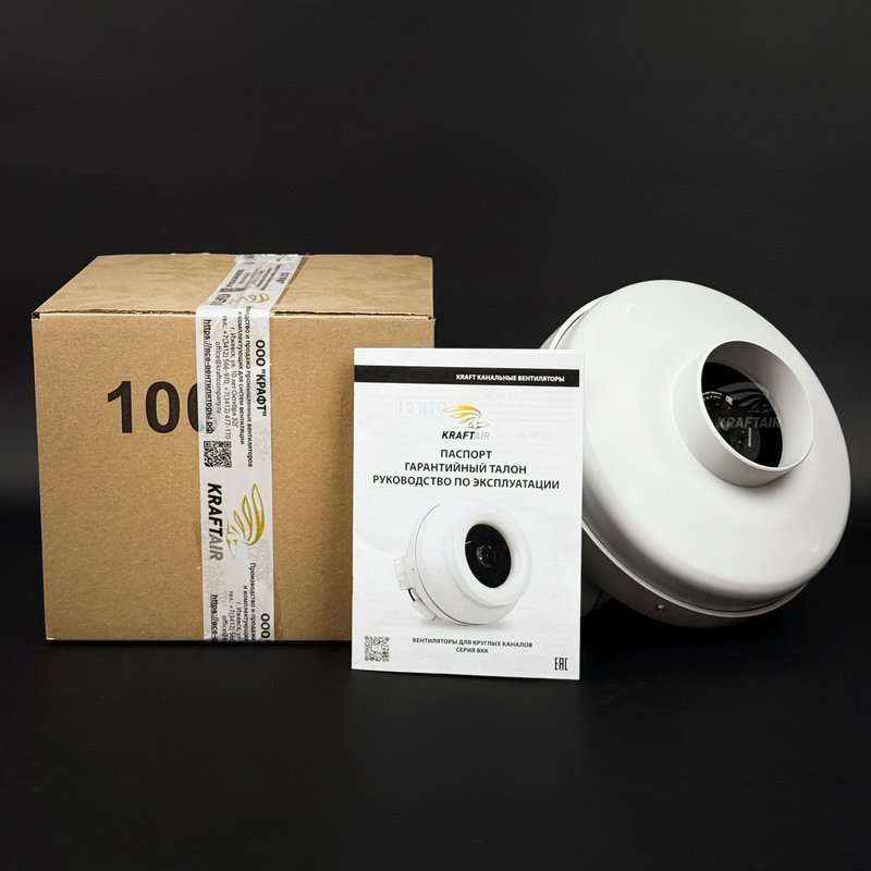 Вентилятор канальный ВКК-100 V