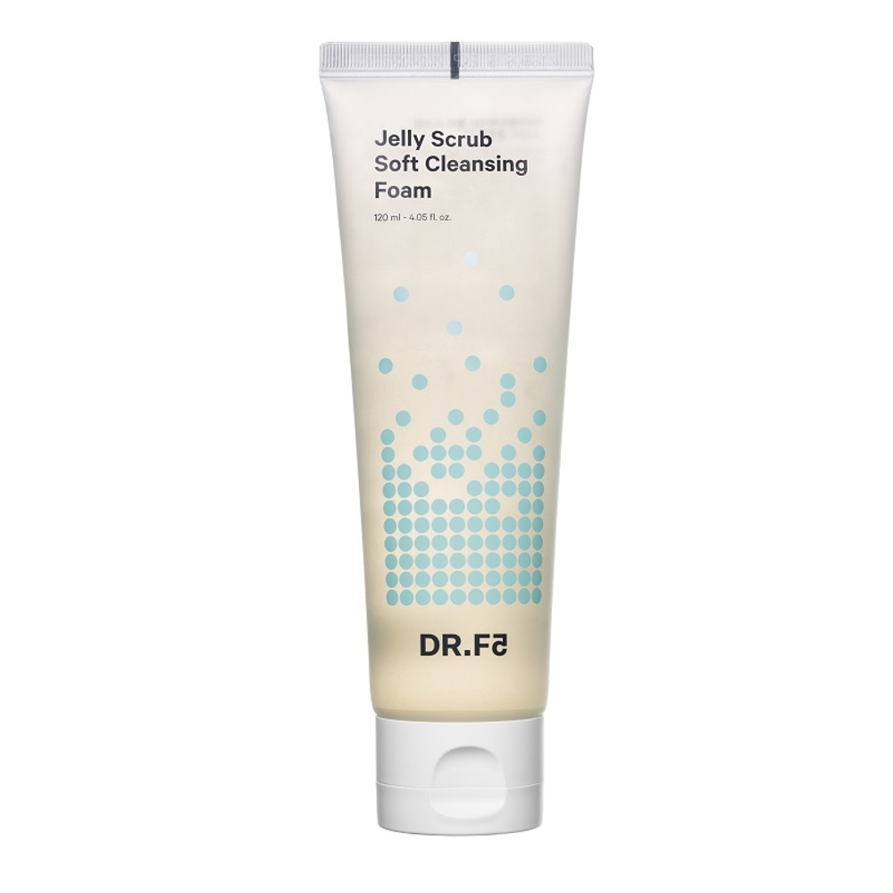 Пенка-желе для мягкого очищения Dr.F5 Jelly scrub soft cleansing foam, 120 мл