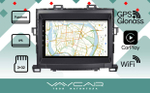 Магнитола для Toyota Alphard H20, Vellfire 2008-2014 (полочка под экраном) - Vaycar VA77-0698 на Android 13, 8-ядер, 2Гб-32Гб, 4G SIM-слот