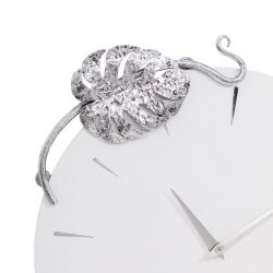 Часы настенные Monstera Deliciosa (Монстера) Айс