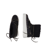 Кожаные угли TWINSET - черный(232TCT202)