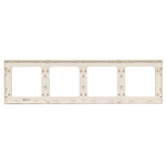 Стокгольм Рамка 4-местная белая EKF EZM-G-303-20