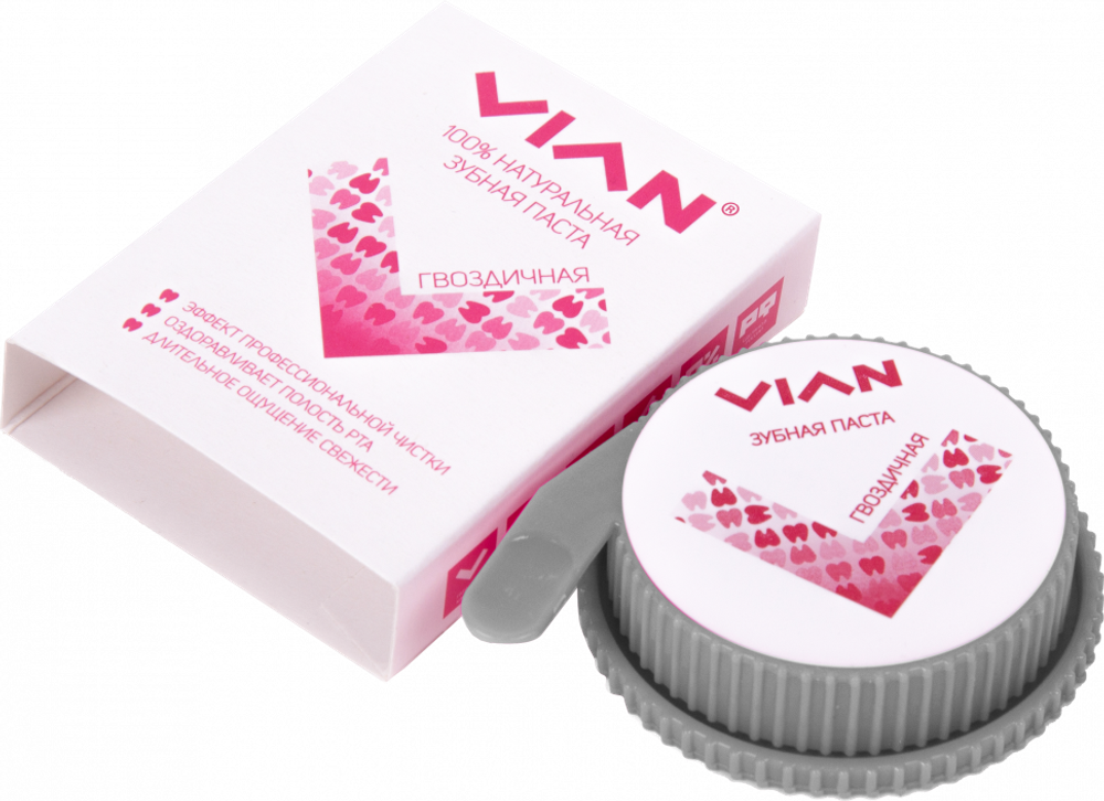 Концентрированная зубная паста Гвоздичная, VIAN