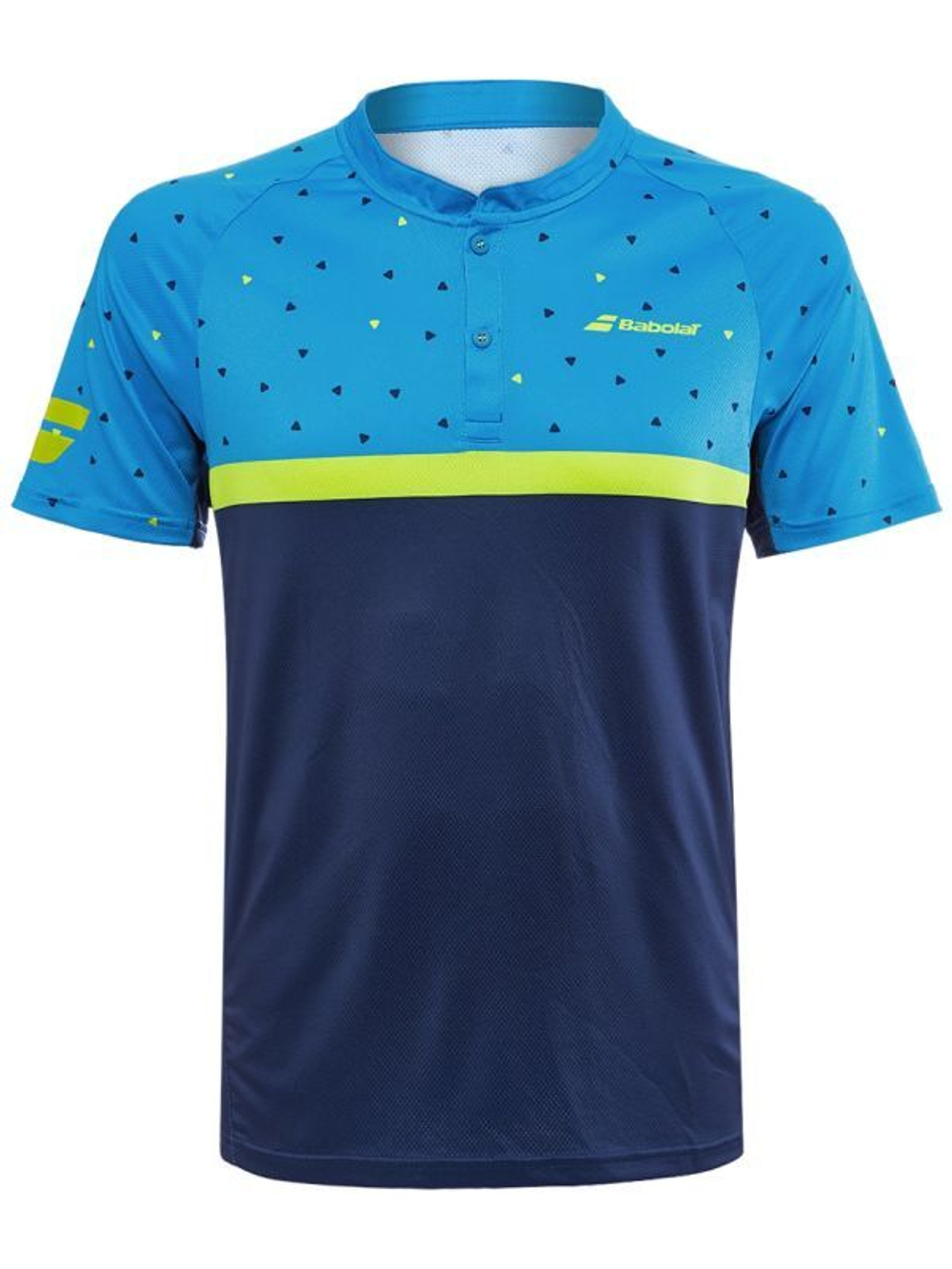 Мужское поло теннисное Babolat Compete Polo Men - malibu blue/estate blue
