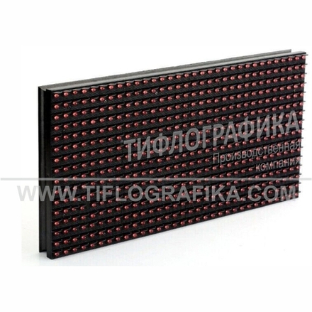 Светодиодный модуль DIP 160х320 мм, красный Р10