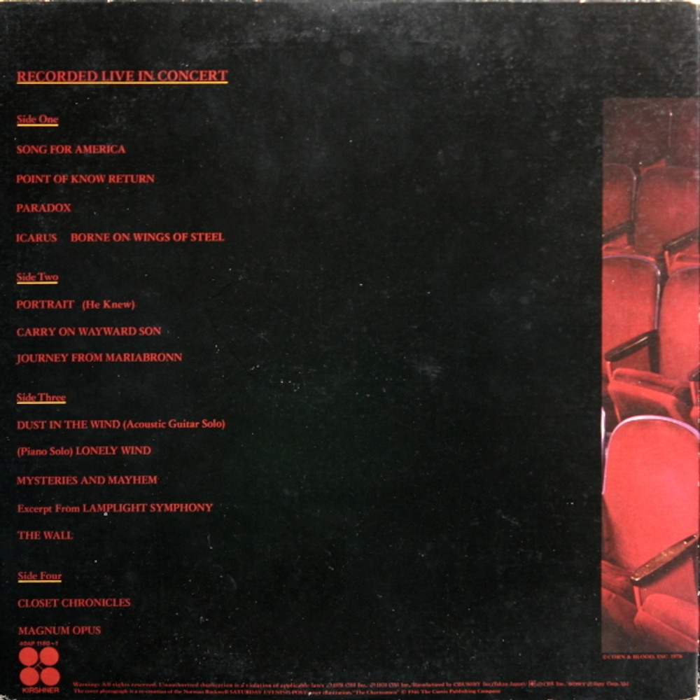 Kansas / Two For The Show (2LP)