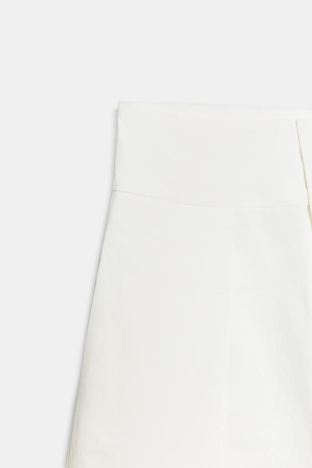 ZARA БРЮКИ BALLOON С ЗАЩИПАМИ, ЭКРЮ