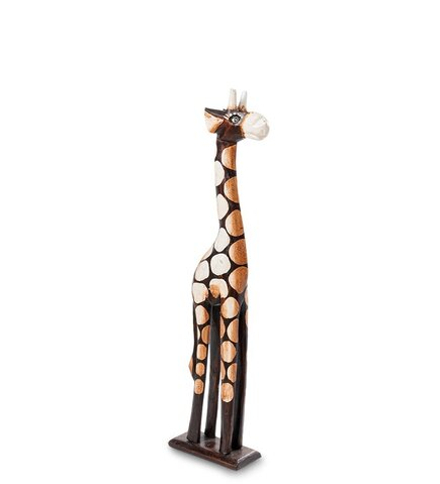 99-395 Статуэтка «Жираф» 40 см (албезия, о.Бали)