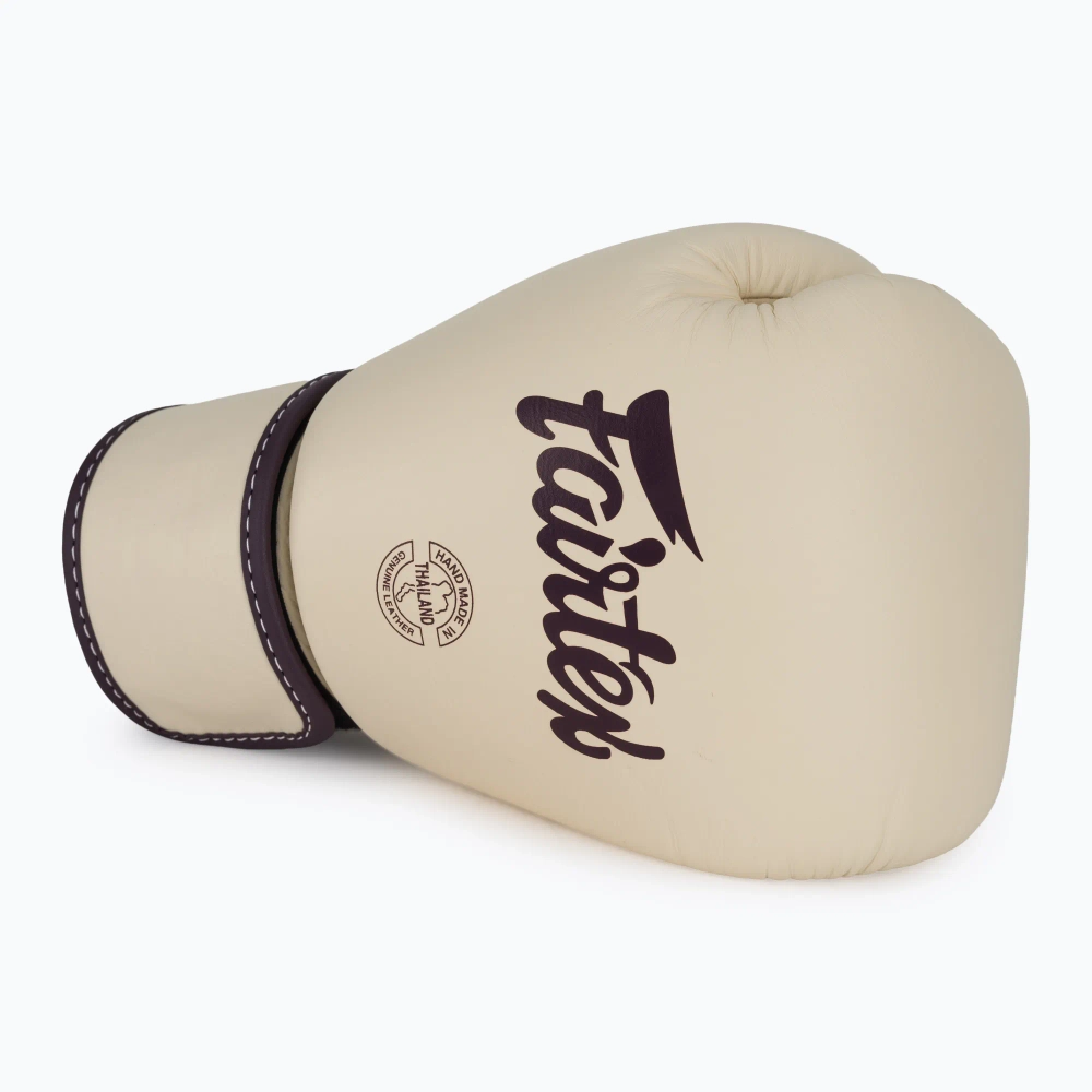 Боксёрские перчатки Fairtex Real Leather Boxing khaki