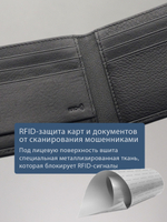 B250013R Preto - Портмоне c RFID защитой MP