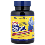 NaturesPlus, Пищевая добавка «Ультра контроль сахара», лучший спутник диетчика, 60 таблеток