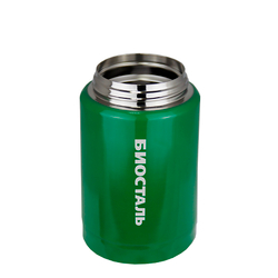 Термос для еды Biostal Охота (0,5 литра), с ложкой, зеленый