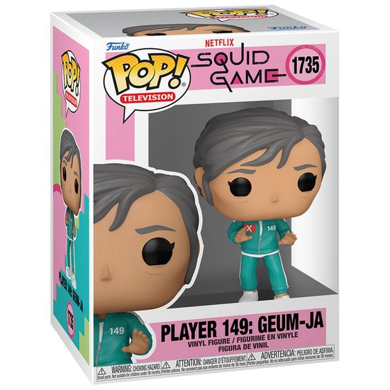 Фигурка Funko POP! TV Squid Game S3 Player 149 Geum-Ja (1735) 79731 / Фигурка Фанко ПОП! по мотивам сериала "Игра в кальмара", Игрок 149 - Чан Гым Джа