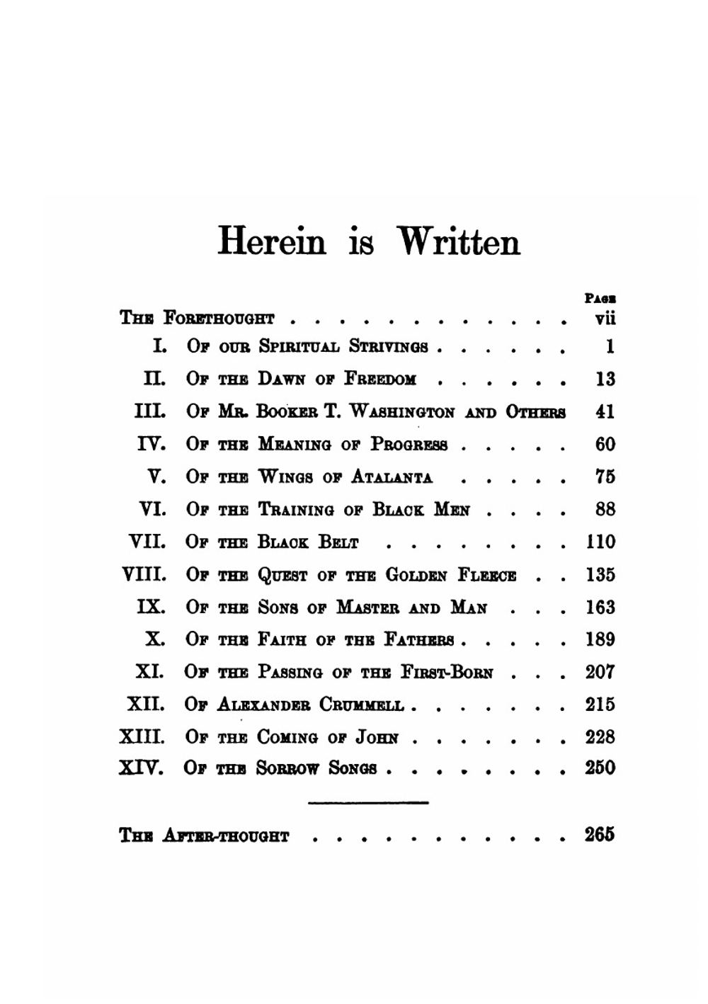 The Souls of Black Folk. Essays and sketches | William E. B. Du Bois