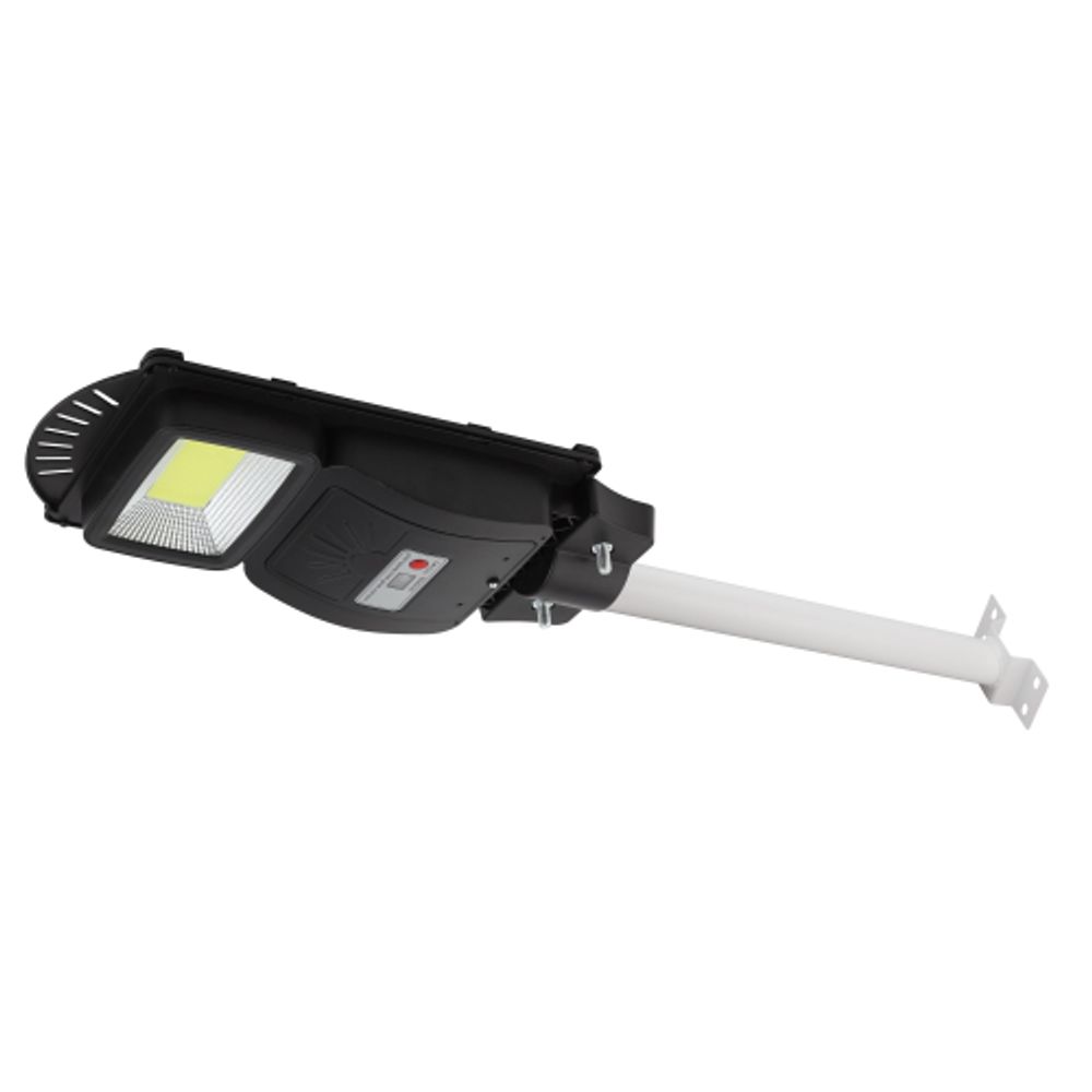 Консольный светильник ЭРА ERAKSS20-02 светодиодный уличный 20 Вт 400 Лм SMD на солнечной батарее с кронштейном | Уличное освещение на солнечных батареях