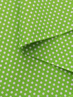 Ткань бязь плательная, рис. " Горох 6 мм", ширина 150 см, арт. 030