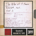 The Who / Live At The Fillmore East 1968 (3LP)