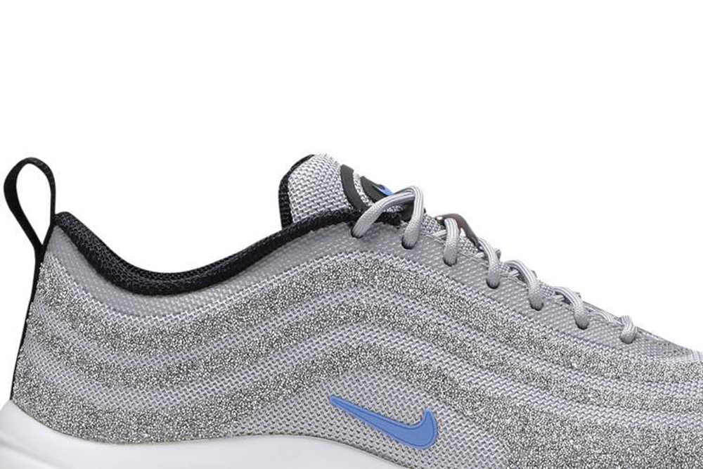 Кроссовки Swarovski X Nike Air Max 97 Swarovski "Polar Blue" (Женская размерная сетка)
