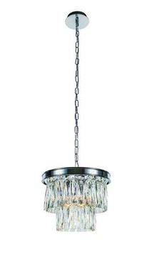 2718R/3A CHROME+CLEAR (1) Люстра NW