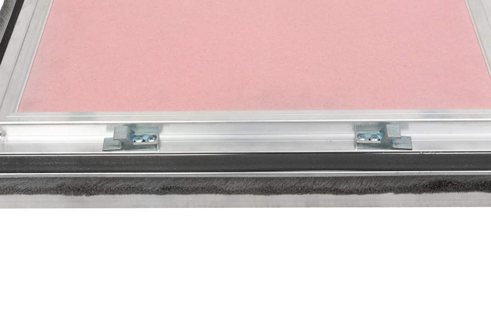 Усиленный противопожарный люк под покраску Визионер РУБЕЖ ПРО 600х600 мм