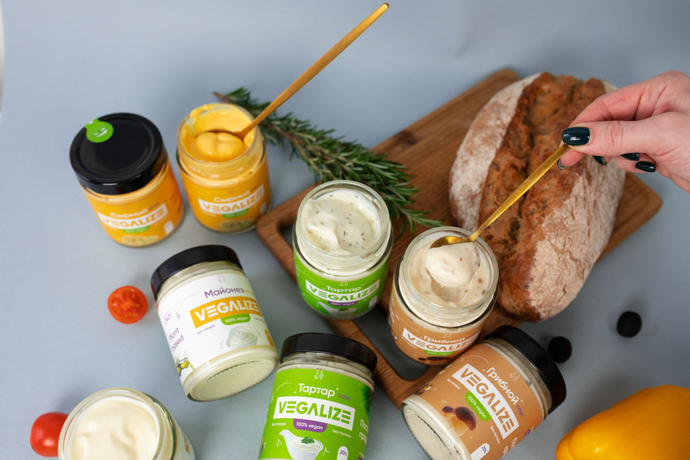 Соус Тартар без сахара и глютена VEGALIZE 240 г низкокалорийный, для пиццы, макарон и салата