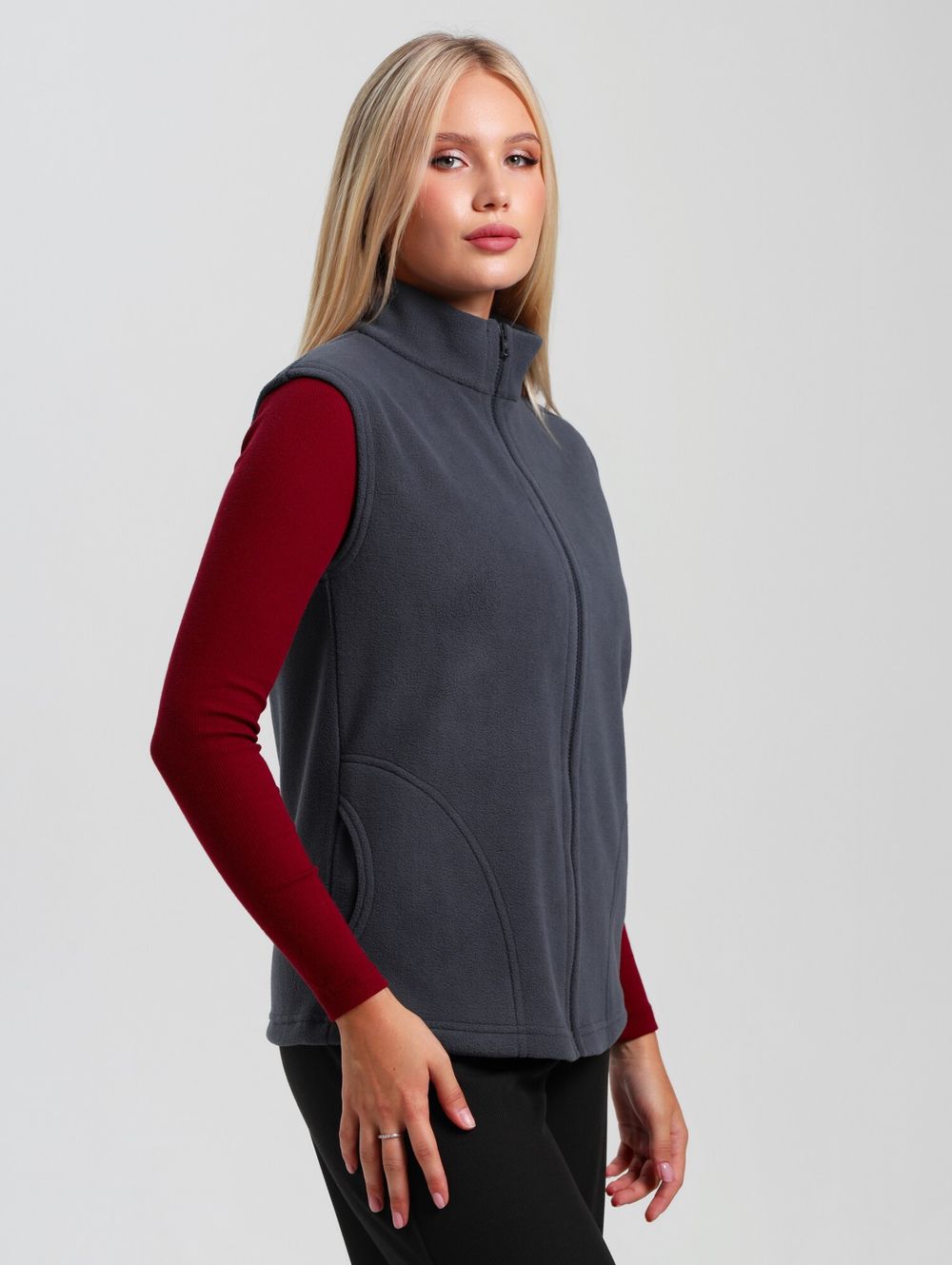 Толстовка (жилетка) Орбита Виотекс СЕРЫЙ