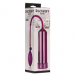 Вакуумная помпа для пениса Discovery Racer (фиолетовая) (Цвет: фиолетовый)
