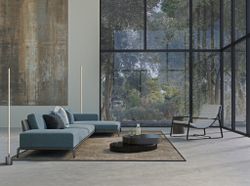 Торшер светодиодный диммируемый Maytoni Flow MOD147FL-L20BK1