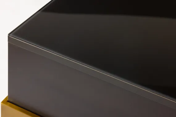 Тумба прикроватная серая