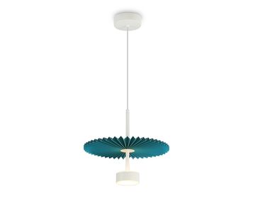 Подвесной светодиодный светильник LED 6W 3000К LH72611 WH/GR белый/бирюзовый High Light Modern Ambrella